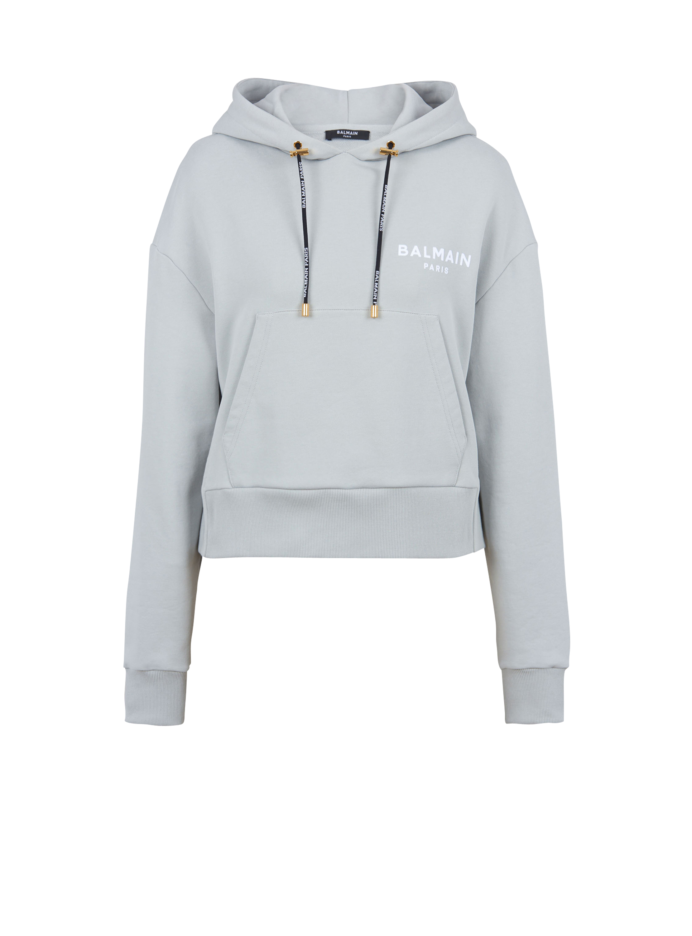 Eco-designed cotton sweatshirt with 